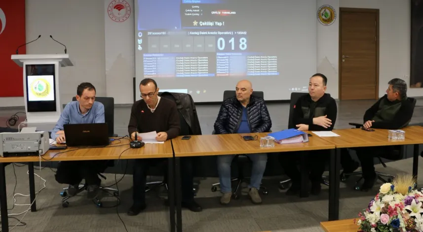 Bolu Orman Bölge Müdürlüğü’ne 78 işçi alımı için kura çekildi