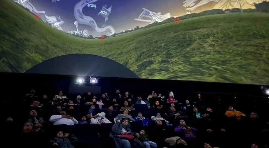 Özdemir Bayraktar Bilim Merkezi'ni 109 bin 781 kişi ziyaret etti