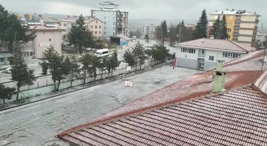 Kastamonu’da dolu yağışı etkili oldu
