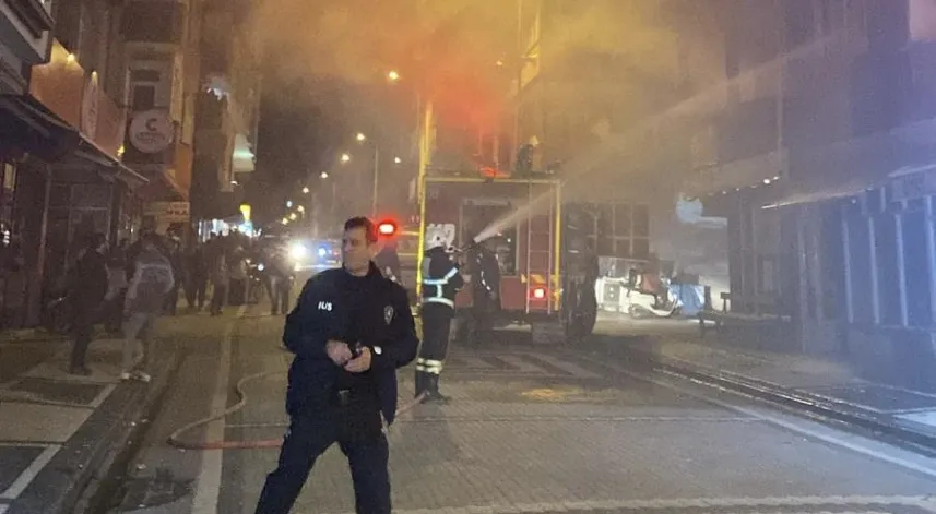 Durağan’da dairede çıkan yangın söndürüldü