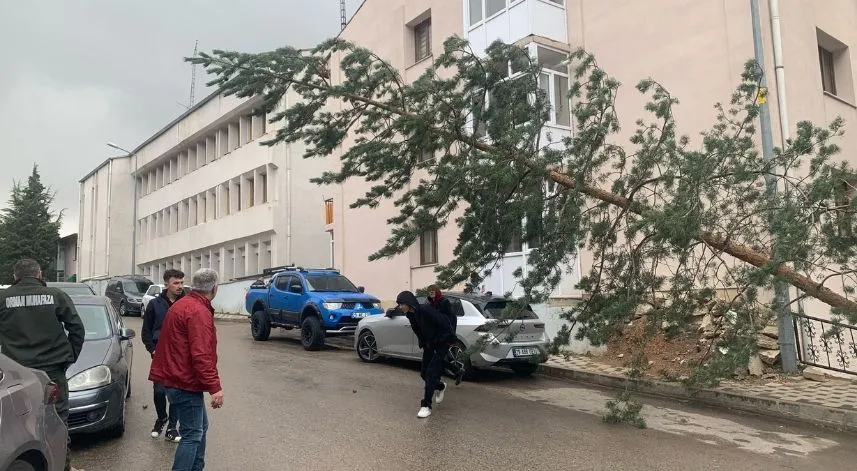 Gümüşhane'de fırtına etkili oluyor