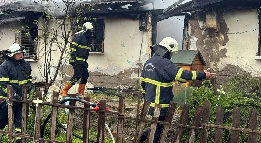 Kastamonu'da yanan evde bir ceset bulundu