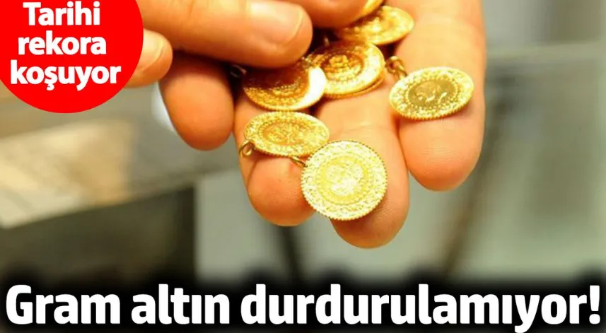 Altın durdurulamıyor üst üste rekor kırdı! 