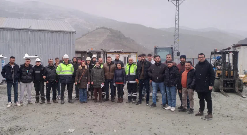 Halk Eğitimi Merkezi tarafından açılan operatörlük kursu tamamlandı