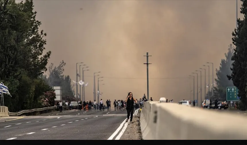 İsrail yanıyor! uluslararası yardım çağrısı yapıldı