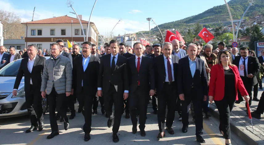 Tokat'ta 3 Mayıs Türkçülük yürüyüşü yapıldı