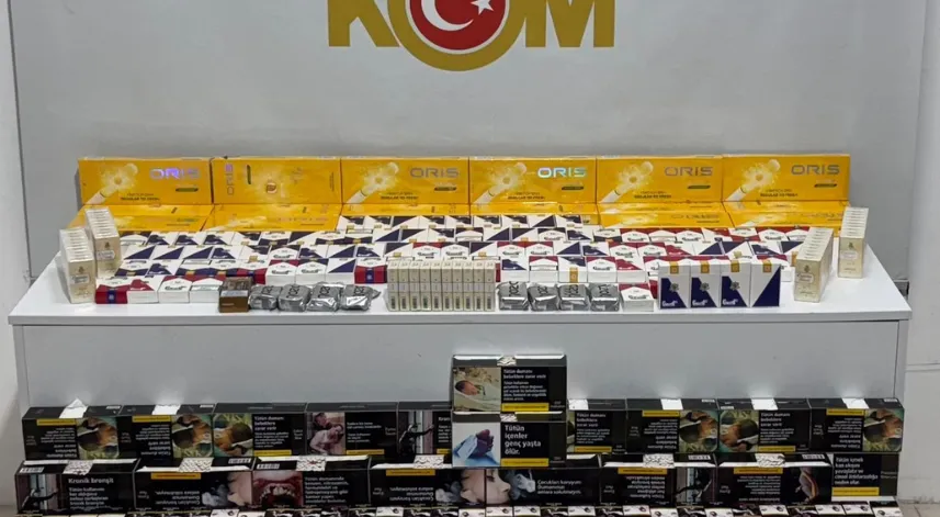 Samsun'da 17 bin 760 doldurulmuş makaron ile yakalanan şüpheli gözaltına alındı