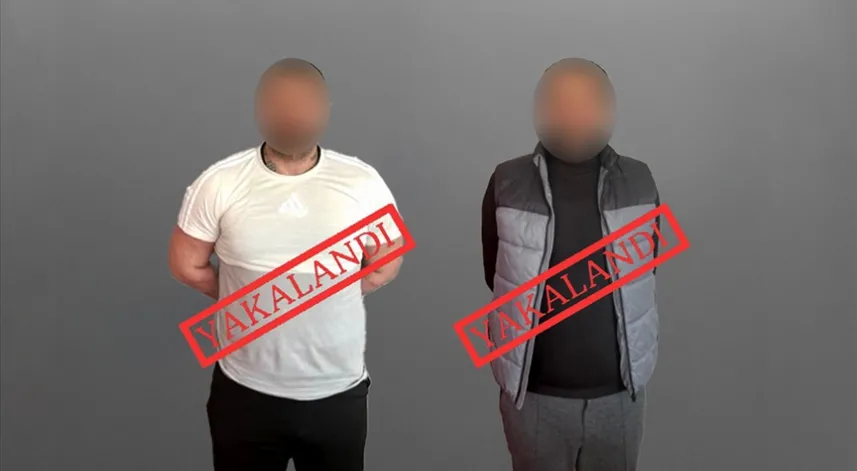  Kırmızı bültenle aranan iki suçlunun Gürcistan'da yakalanarak Türkiye'ye getirildiğini duyurdu