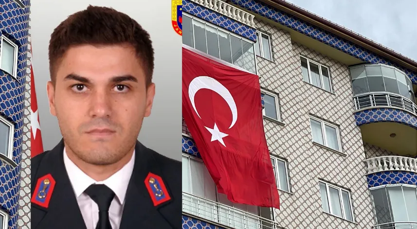 Sivas'a şehit ateşi düştü, baba ocağına Türk bayrağı asıldı