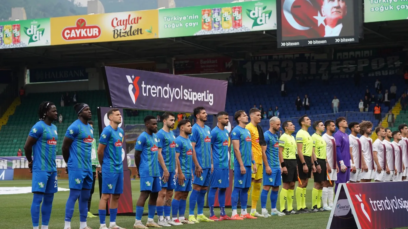 Çaykur Rizespor geçen sezonki yerini korudu