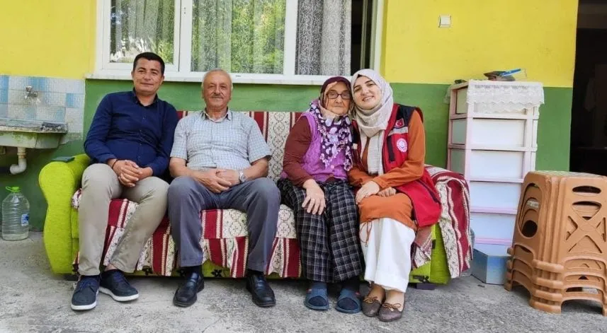 Bayramda şehit aileleri ve gaziler unutulmadı