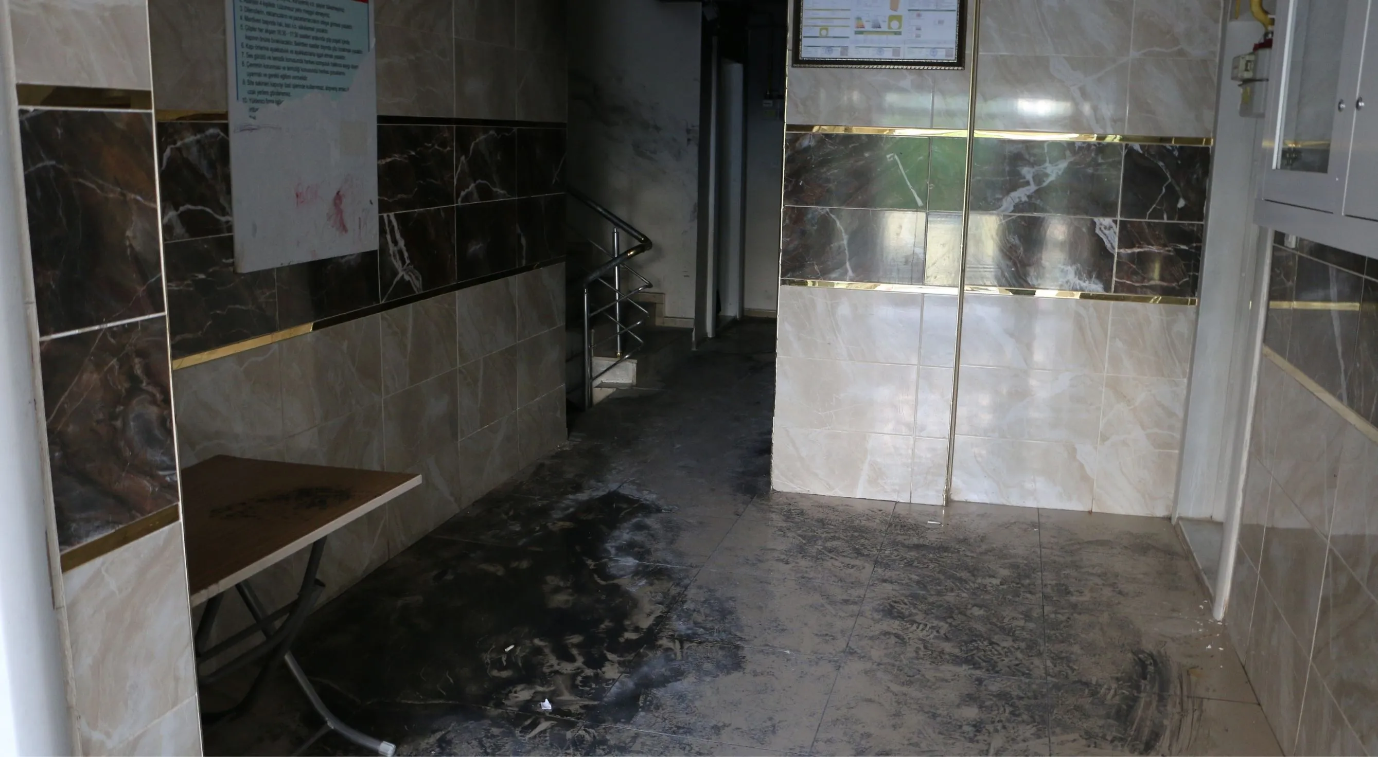 Diyarbakır'daki yangından kurtulan şahıs korku dolu anları anlattı