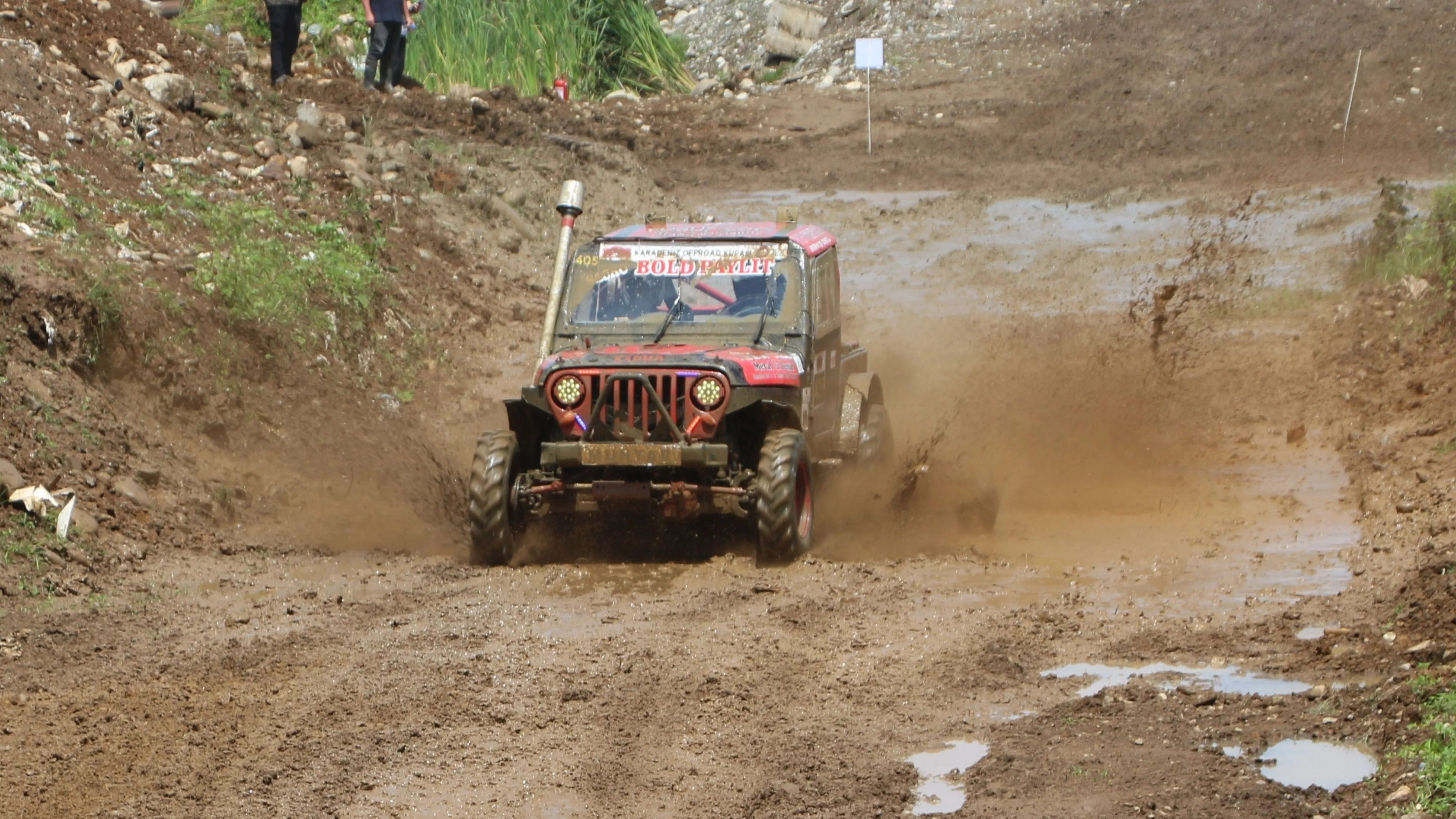 Rize'de Off-Road yarışları nefesleri kesti