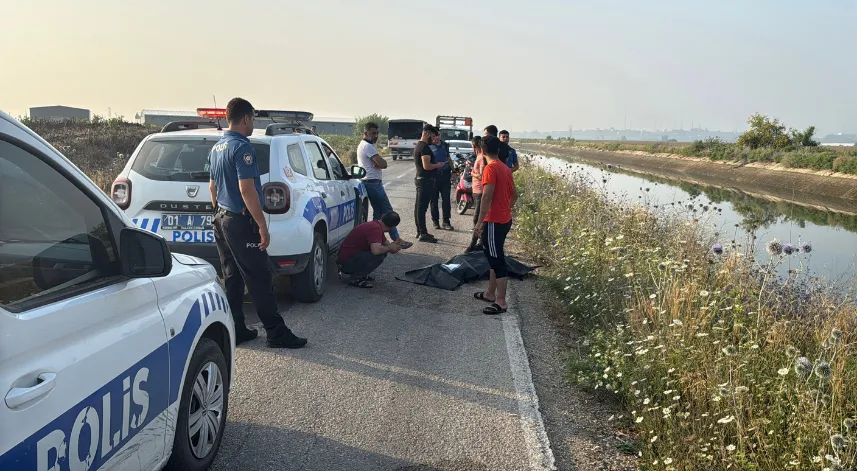 Bisikleti için kanala girmişti, cansız bedeni bulundu