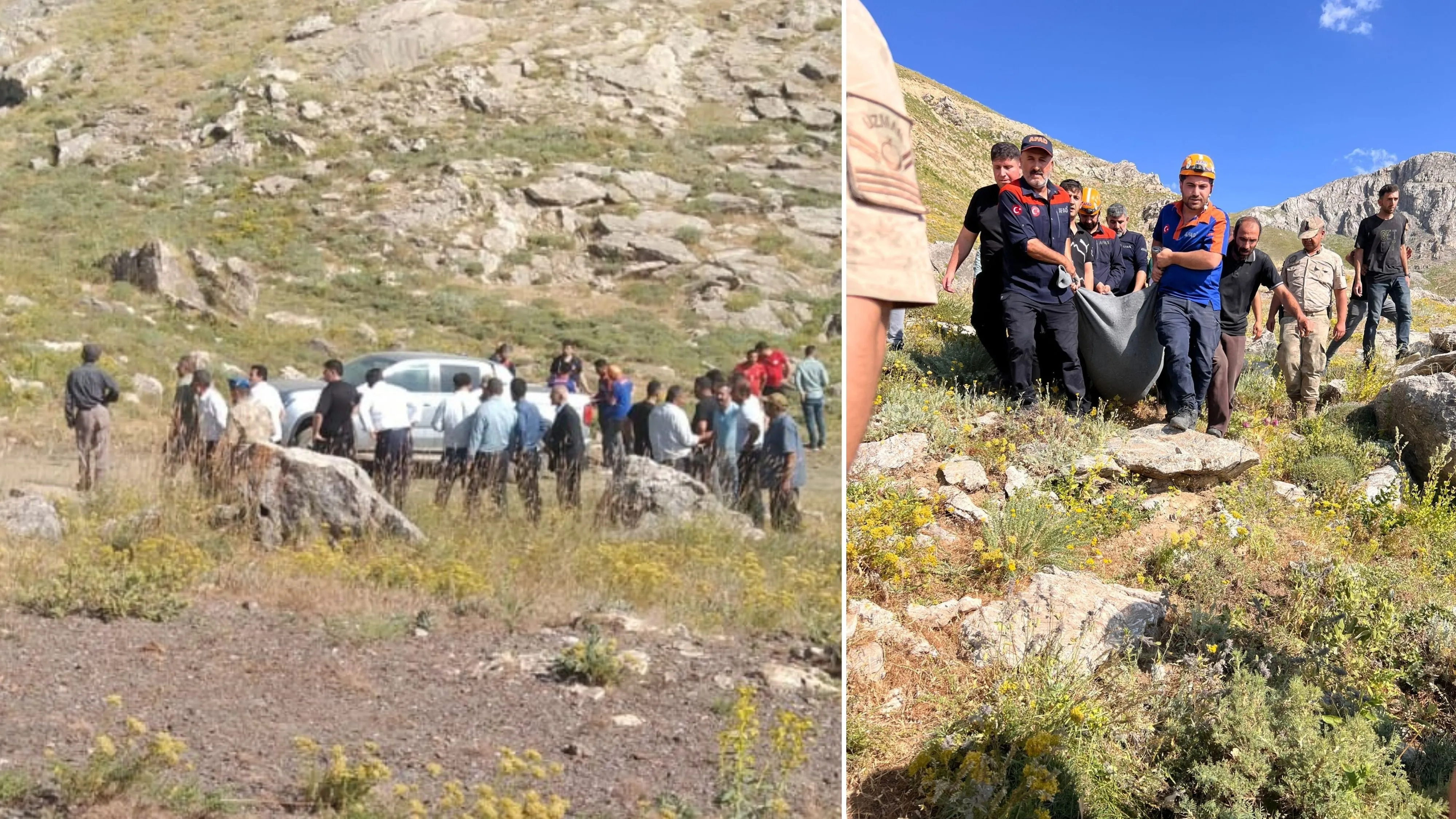 Keşif ekibini taşıyan araç şarampole yuvarlandı: 5 ölü