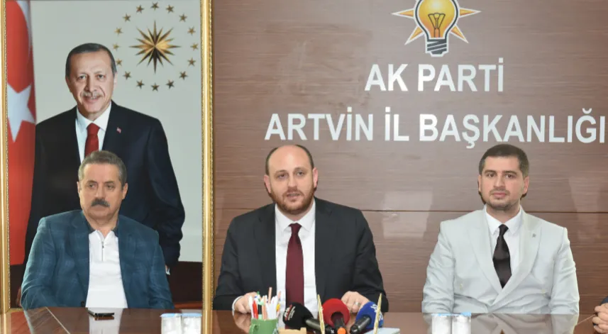 AK Parti Genel Başkan Yardımcısı Büyükgümüş, Artvin'de konuştu