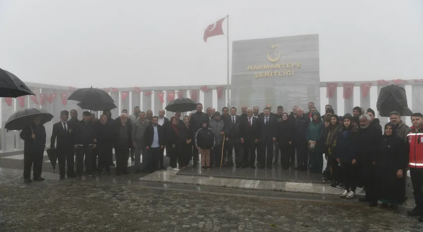 Trabzon'da Harmantepe şehitleri anıldı