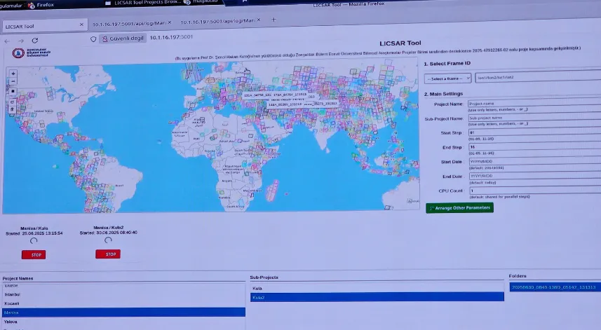 16 ayrı işlemi yapıp heyelanı önceden uyaracak ve depremleri inceleyebilen yazılım geliştirildi