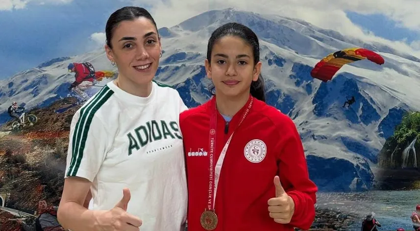 Aleyna kasap’tan bronz madalya