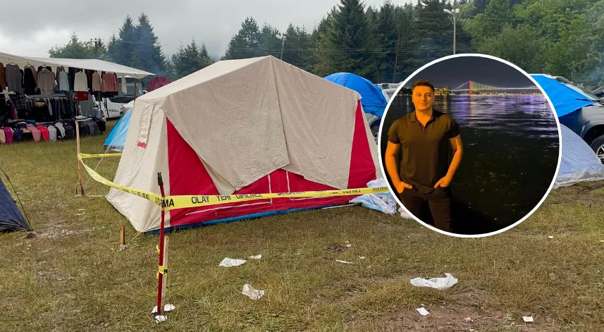 Polis memuru, kaldığı çadırda ölü bulundu