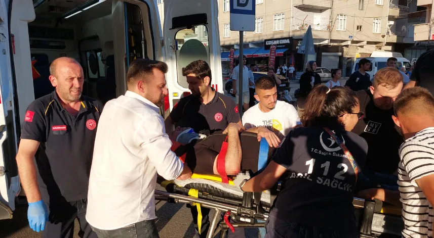 Düğün konvoyunda kaza: 4 yaralı