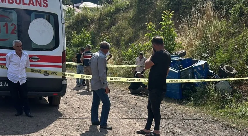 Ordu’da 'patpat' devrildi, 1 ölü