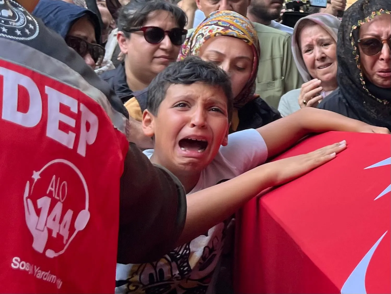 Yangın şehidinin oğlu 