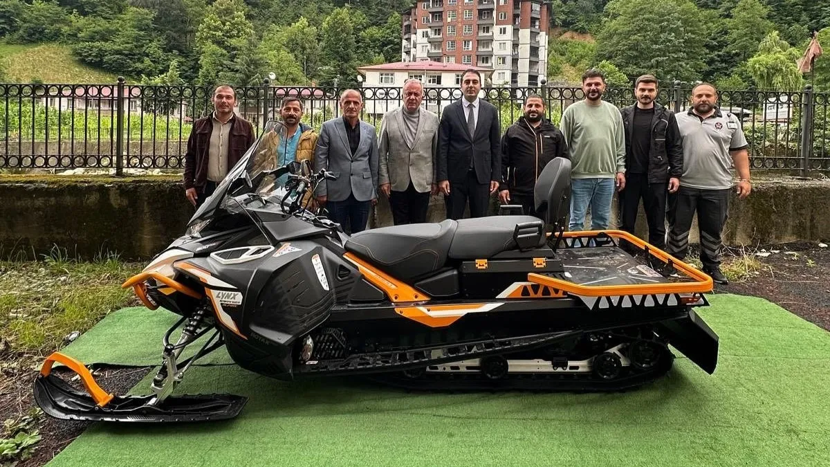 İkizdere'ye Kış Sporları İçin Ekipman Desteği