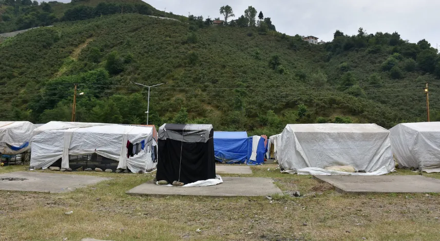 Mevsimlik tarım işçileri fındık hasadı için Ordu'ya gelmeye başladı