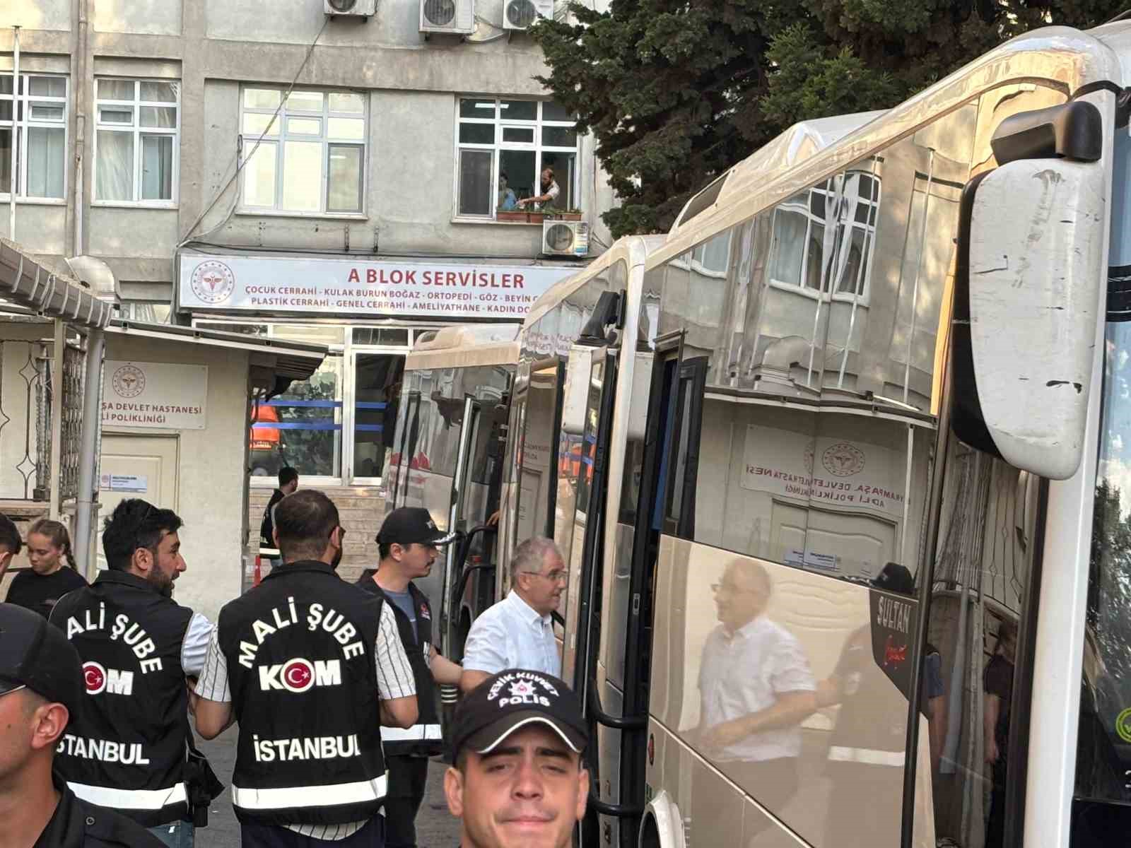 İBB soruşturması kapsamında gözaltına alınan 24 kişi adliyeye sevk edildi