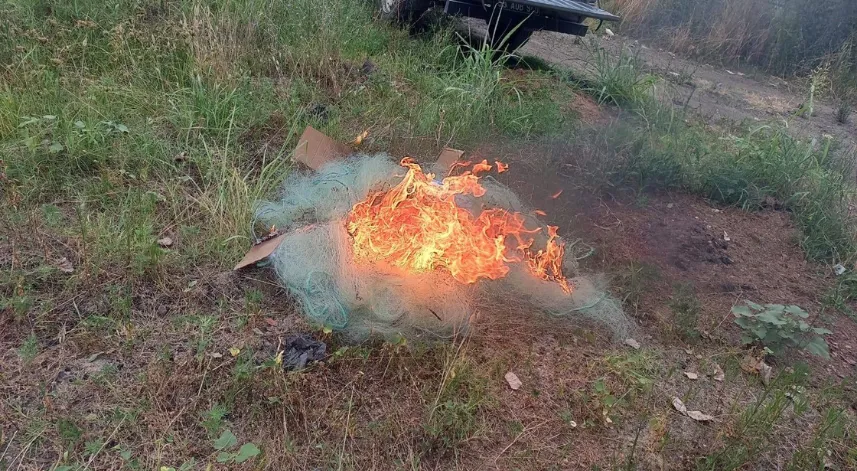 Çarşamba'da kaçak ağa geçit yok