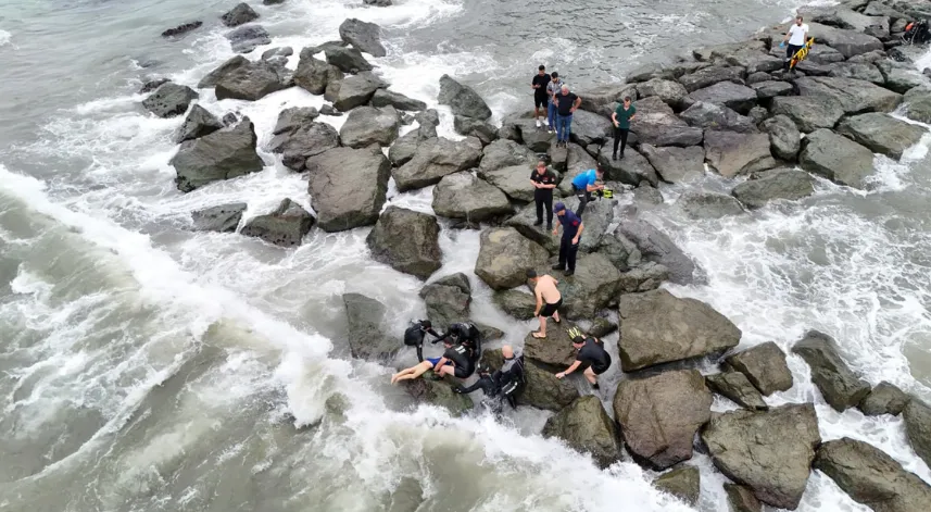 Afganistan uyruklu kadın denizde boğuldu