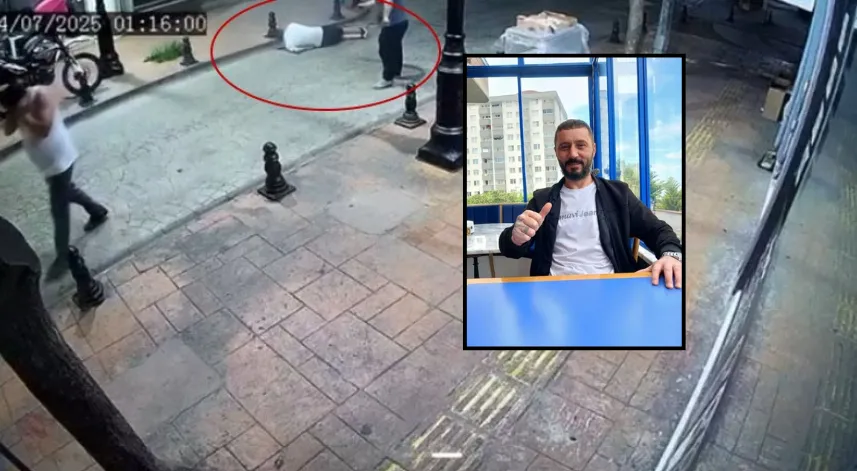 Amcanın yeğenini öldürdüğü o anlar kameraya yansıdı