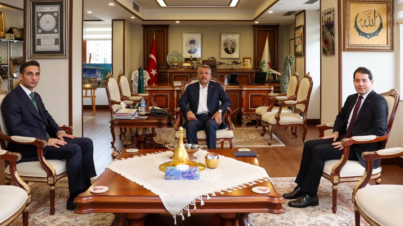 Rize'de yeni kaymakamlar görevlerine başladı