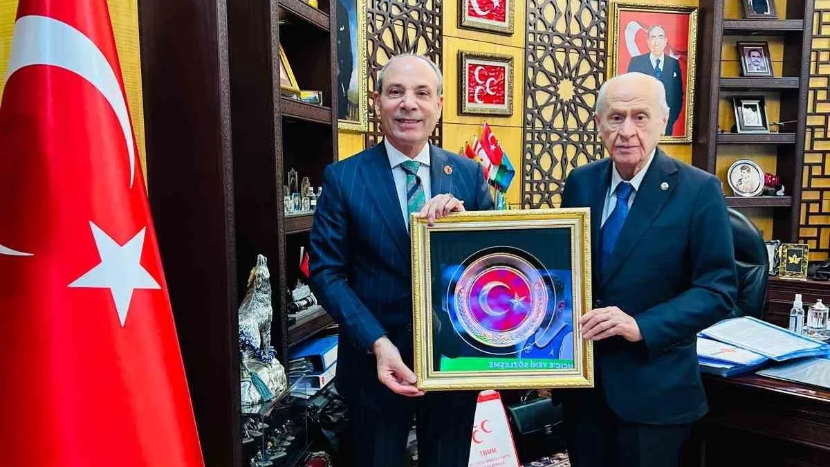 Şehit ve gazi yakınları Devlet Bahçeli ile görüştü