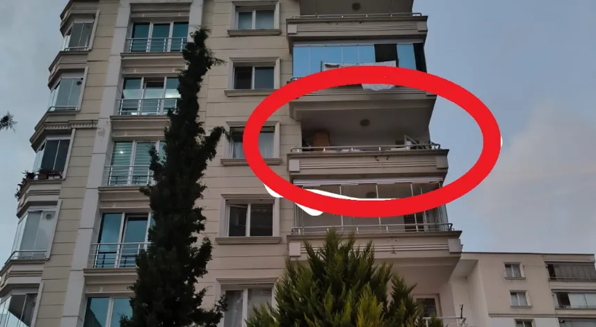 Kedisini yakalamaya çalışırken 5'inci kattan düşüp, yaralandı