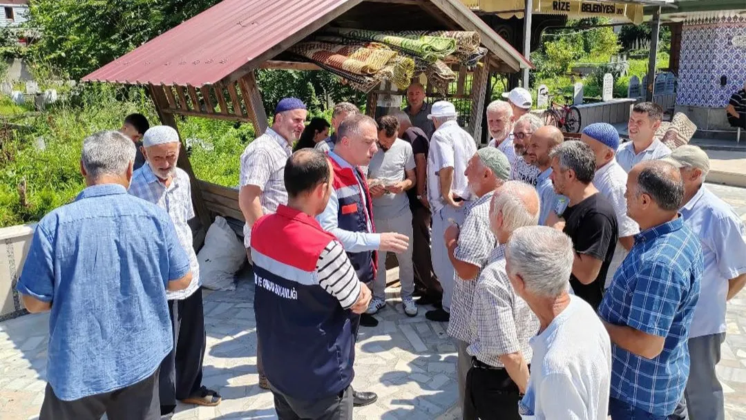 Rize'de Vatandaşlar Tarım Politikaları Hakkında Bilgilendiriliyor