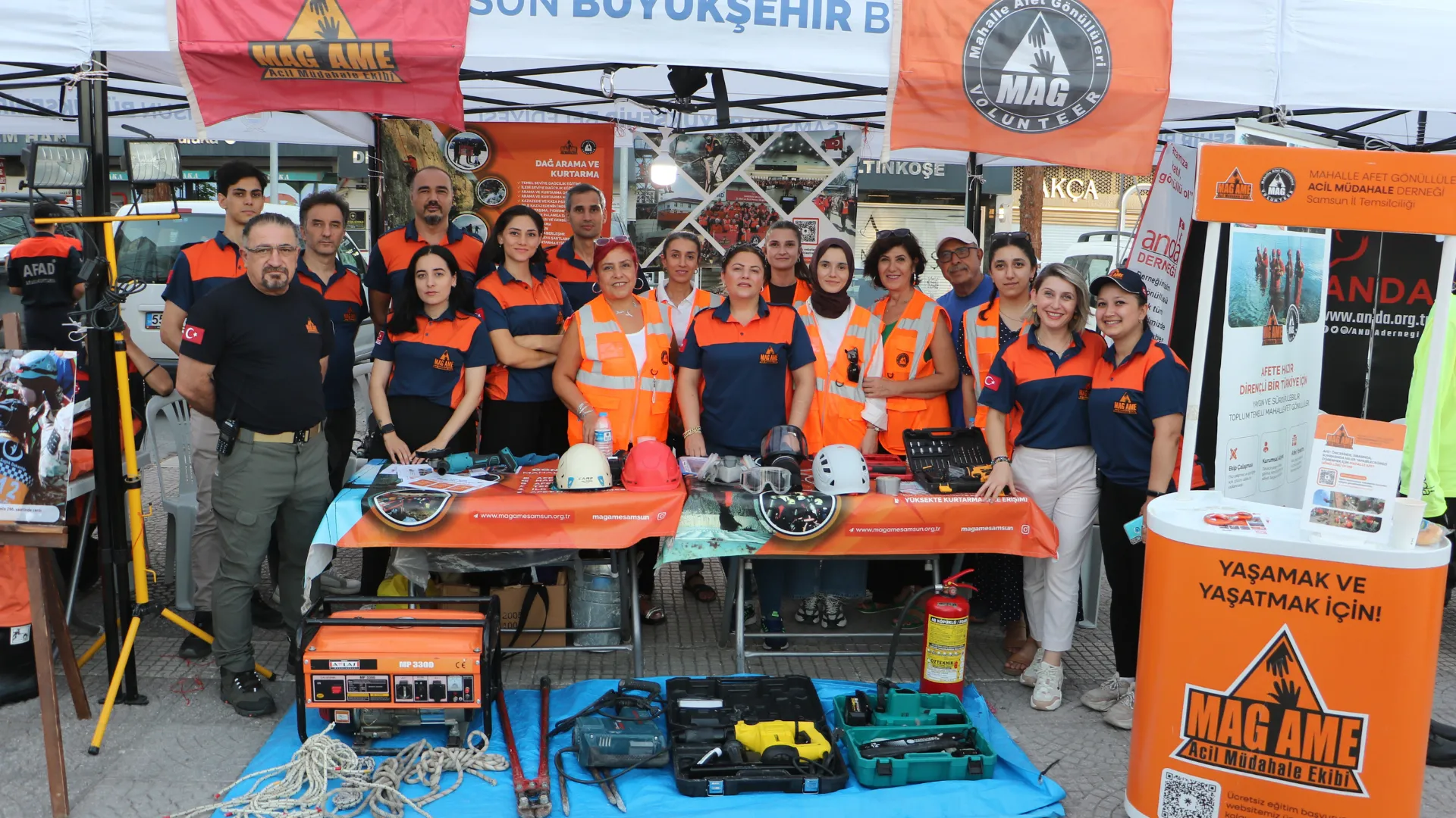 Samsun’da Marmara Depremi’nin 26’ncı yılı nedeniyle anma programı düzenlendi