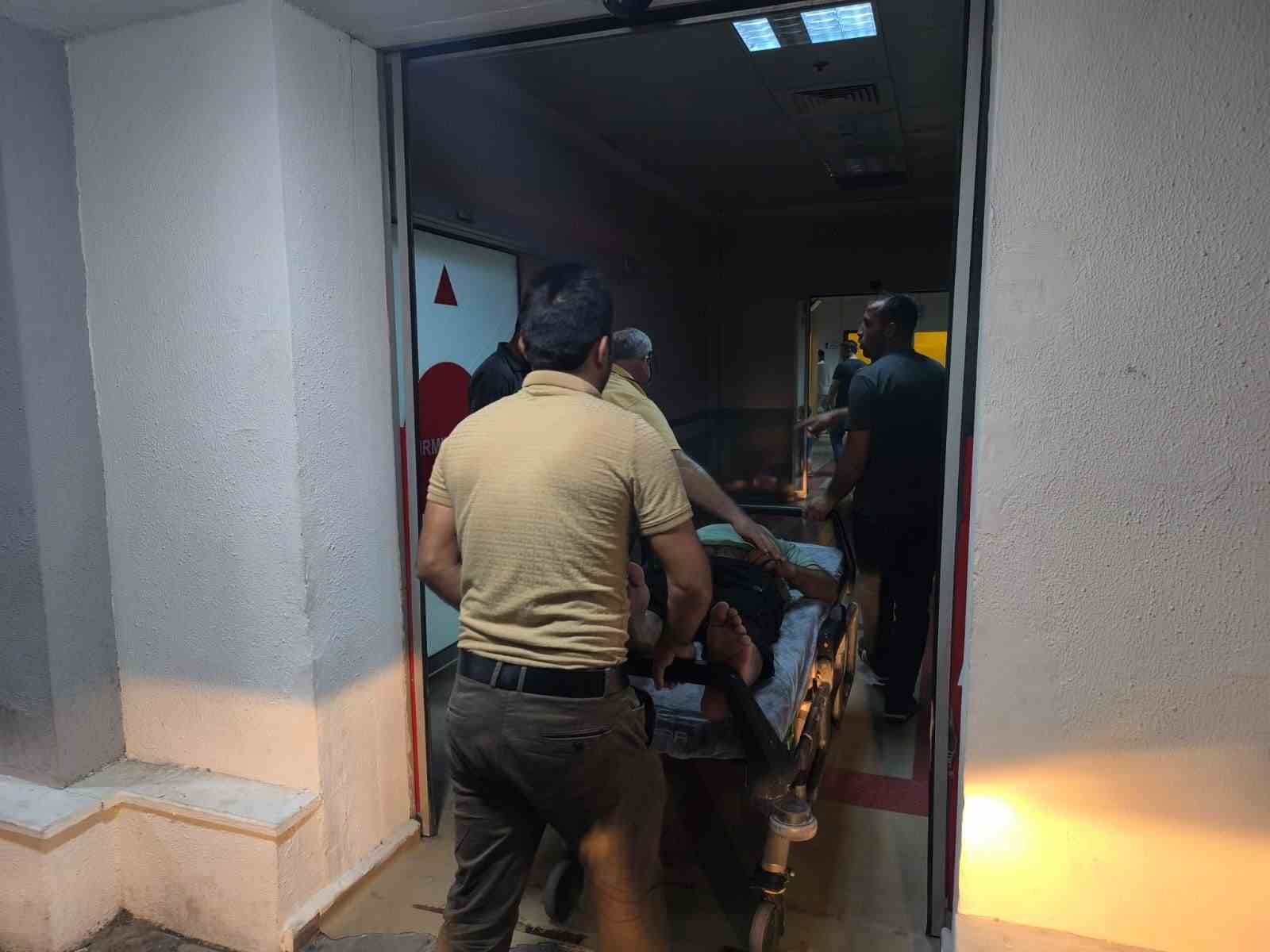 Siirt’te ağaçtan düşen adam yaralandı