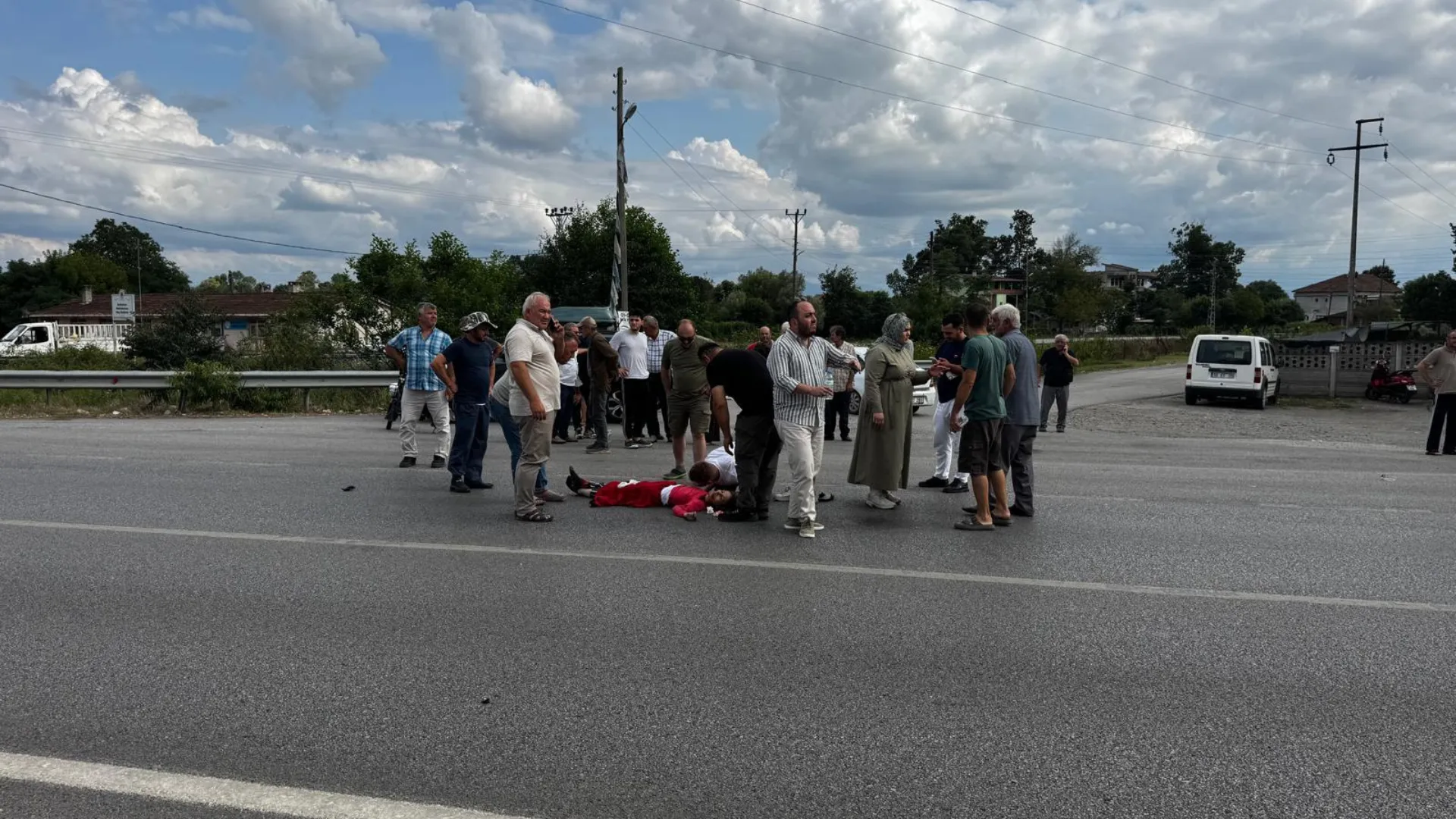 Otomobilin çarptığı yaya öldü