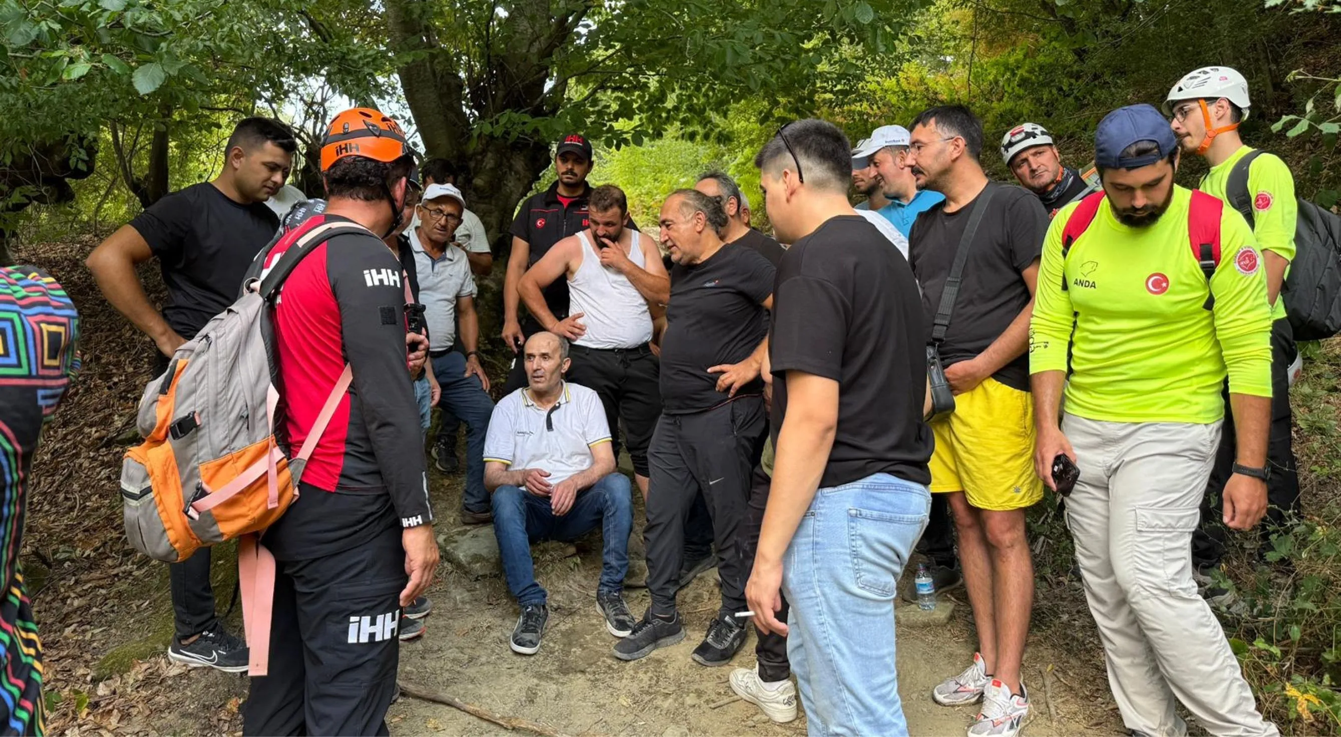 ​Samsun'da kayıp Alzheimer hastası Vedat Ceylan ekipler tarafından bulundu