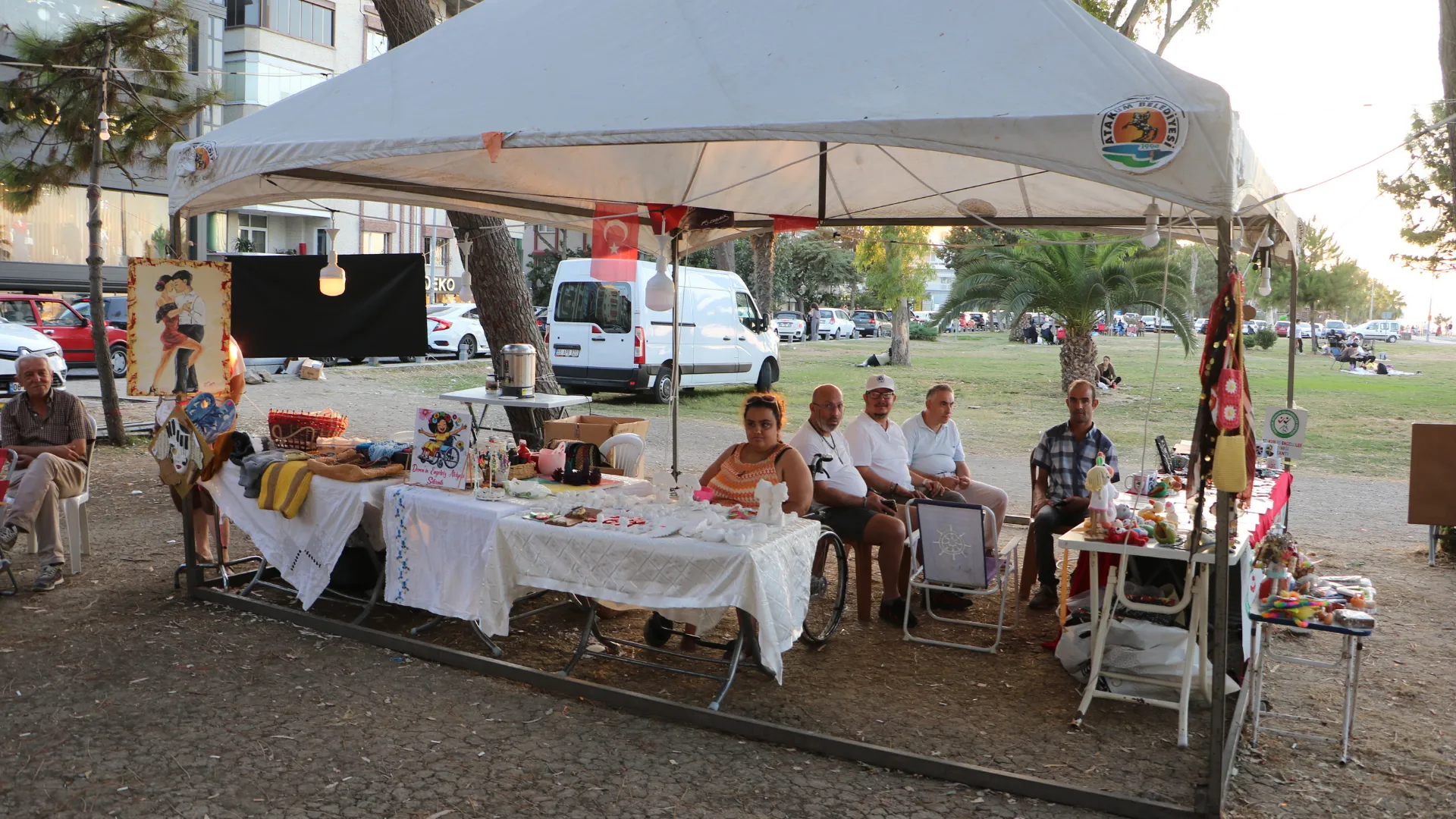 Engelli bireyler yeteneklerini ürünlere yansıttı