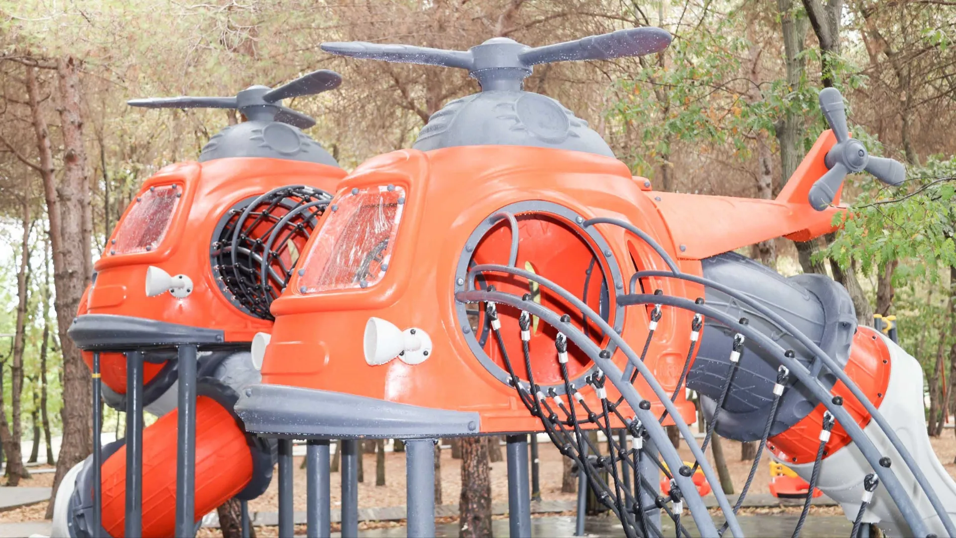 Canik Belediyesi’nden havacılık konseptli yeni park