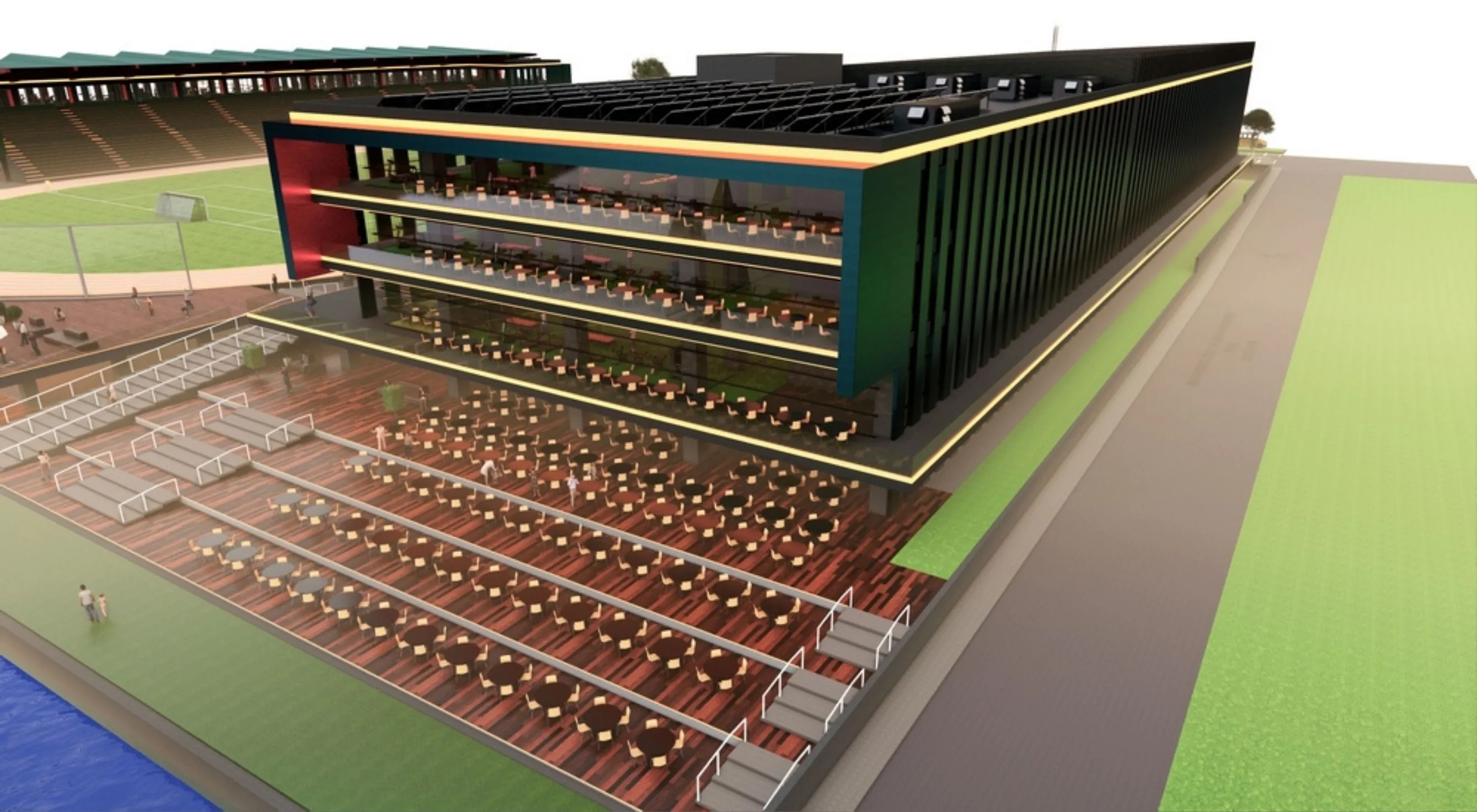 Rize'de 756 Milyon TL'lik spor kompleksinde çalışmalar sürüyor