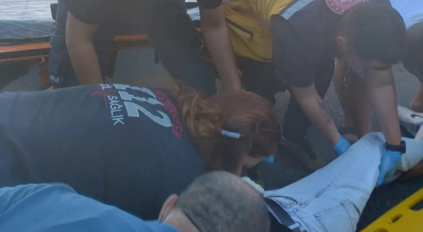 Beton mikserinin çarptığı motosikletli öldü