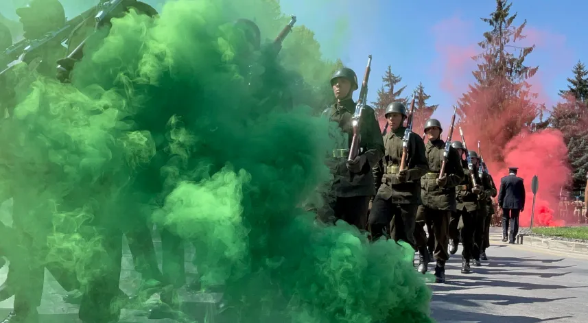 Bolu'da komandolar eşliğinde '30 Ağustos' coşkusu