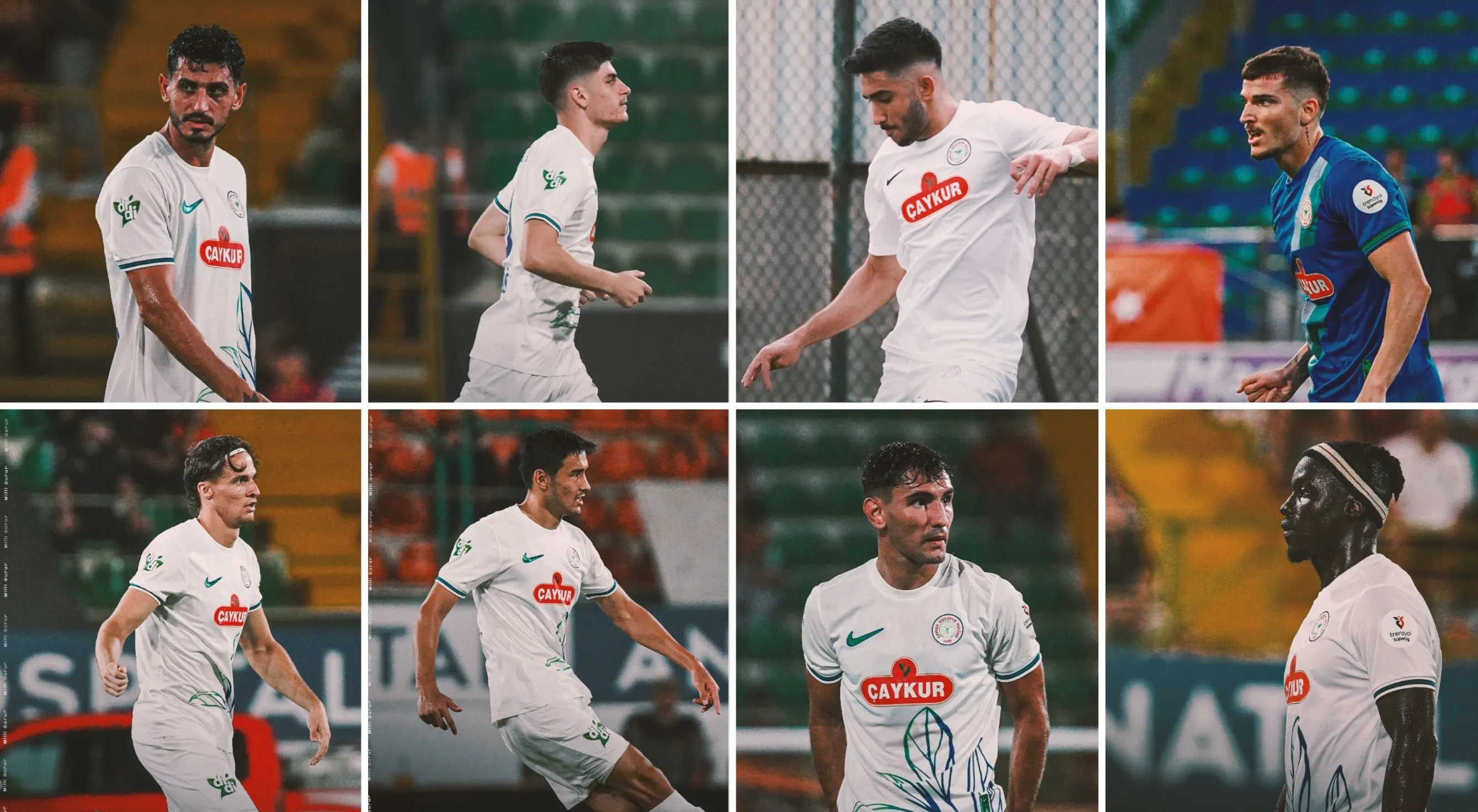 Çaykur Rizespor’dan 8 futbolcuya milli davet