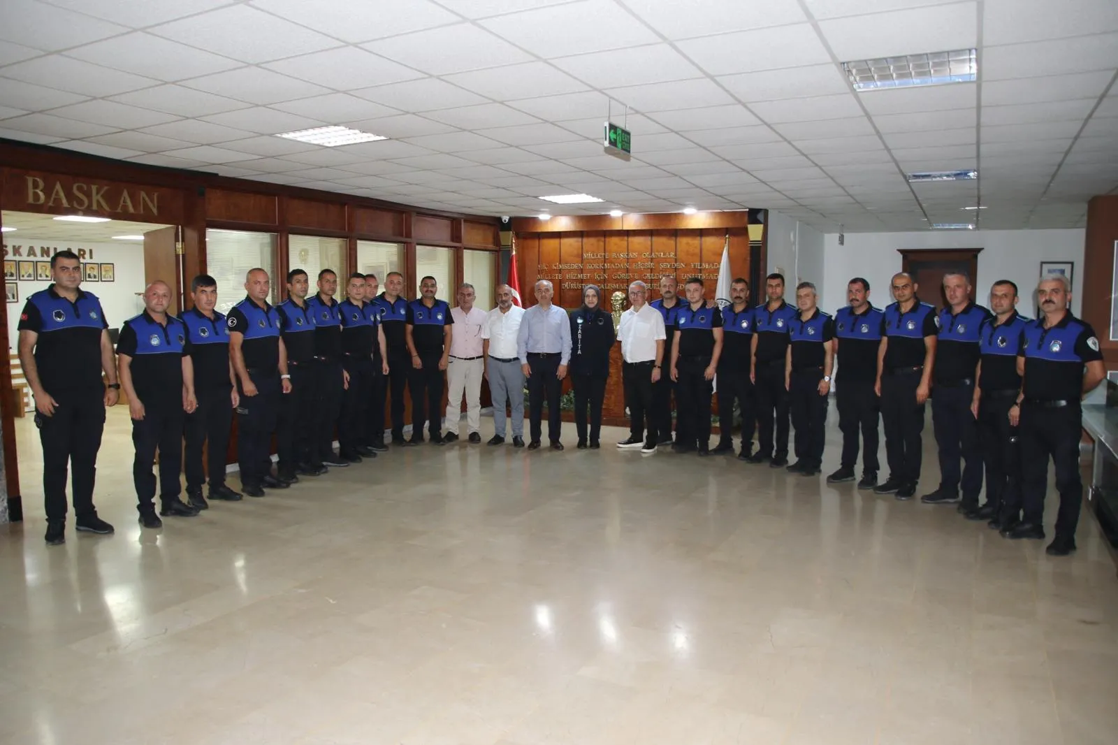 Rize Belediyesi’nde Zabıta Haftası Kutlandı