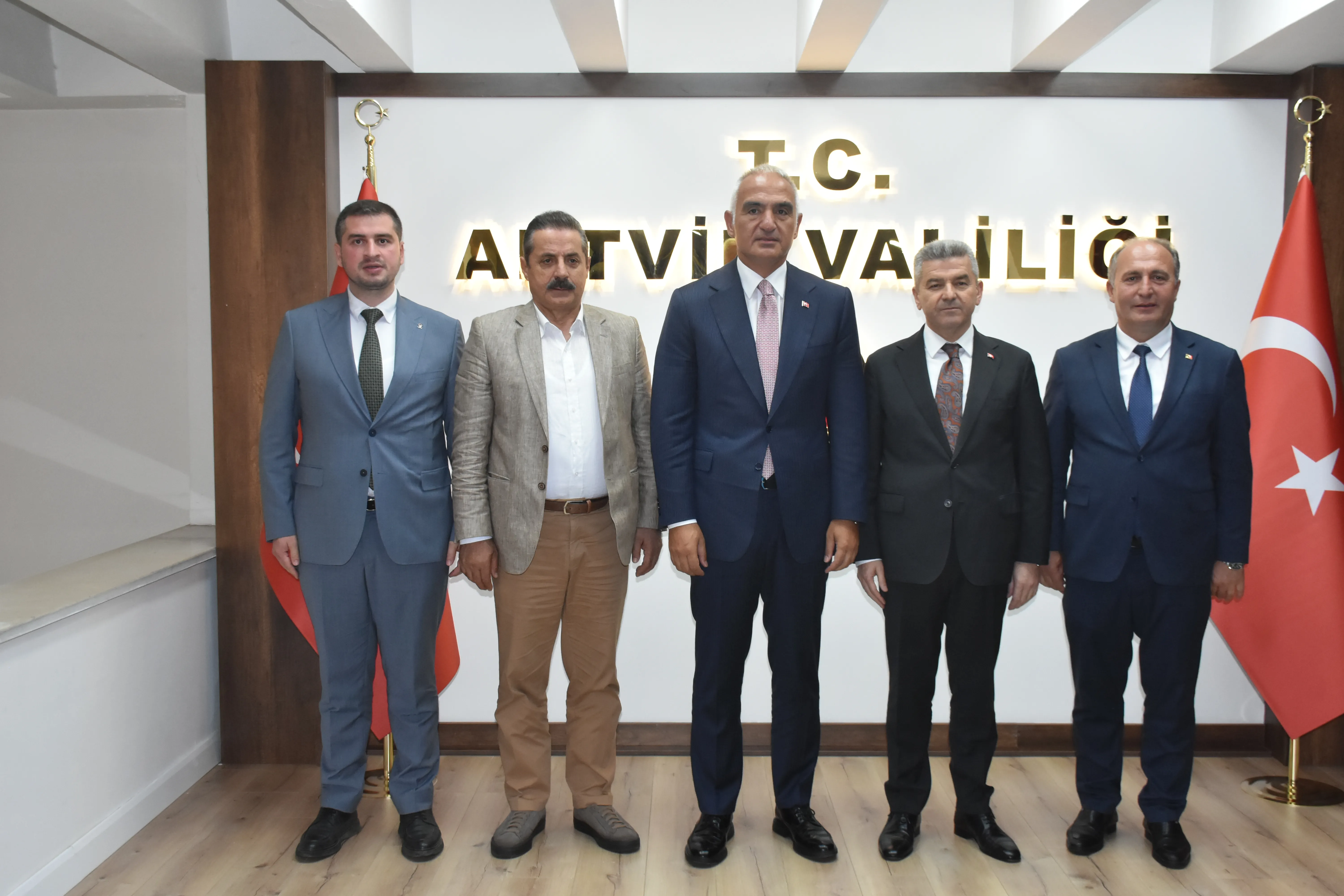 Kültür ve Turizm Bakanı Ersoy, Artvin'de konuştu