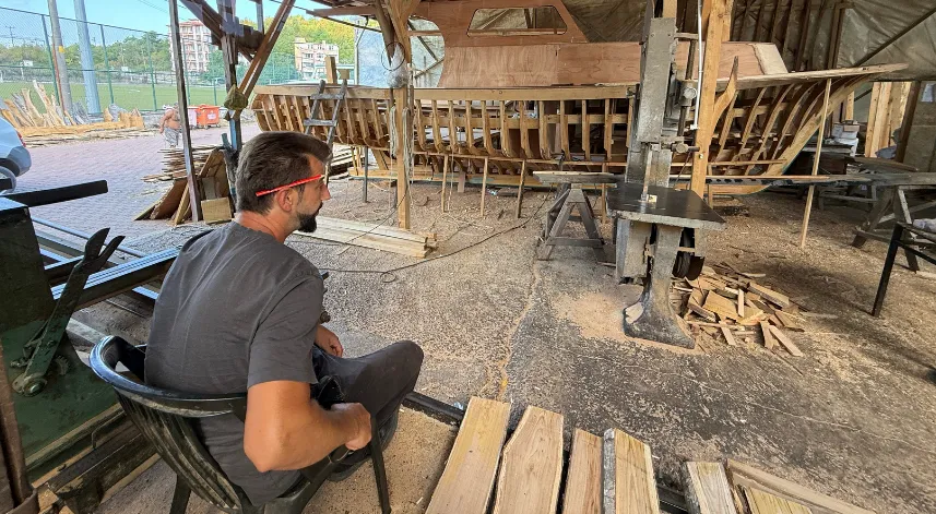 Osmanlı donanmasına gemi yapılan Kurucaşile'de, şimdi lüks yatlar üretiliyor